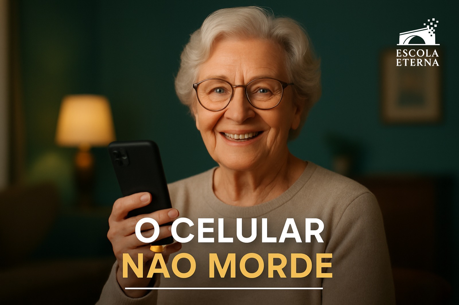 o celular não morde